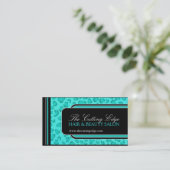 Visitekaartje voor afdrukken van luipaard (Staand voorkant)