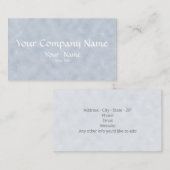 Visitekaartje voor alle doeleinden van Classy Blue (Voorkant / Achterkant)