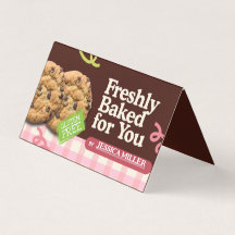 Visitekaartje voor ambachtelijke bakkerij