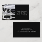 Visitekaartje voor automatische informatie over he (Voorkant / Achterkant)