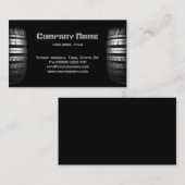 Visitekaartje voor bandenmontage en -balancering (Voorkant / Achterkant)