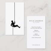 Visitekaartje voor bergbeklimming (Voorkant / Achterkant)