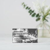 Visitekaartje voor blaaswolken (Staand voorkant)