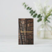 Visitekaartje voor boekwinkel (Staand voorkant)