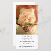 Visitekaartje voor bruiloft (Voorkant / Achterkant)