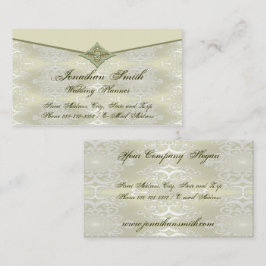 Visitekaartje voor bruiloft