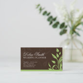 Visitekaartje voor bruiloft (Staand voorkant)