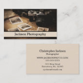 Visitekaartje voor camera-fotografie (Voorkant / Achterkant)