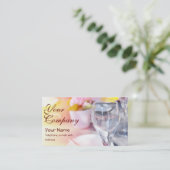 Visitekaartje voor cateringdiensten (Staand voorkant)