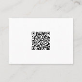 Visitekaartje voor catteries QR code (Achterkant)