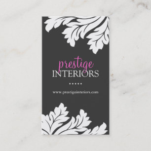 VISITEKAARTJE VOOR CLASSY INTERIOR DESIGNER