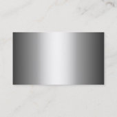 Visitekaartje voor Classy Steel & Leather Programm (Achterkant)