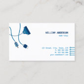 Visitekaartje voor computerreparatietechnicus (Voorkant)