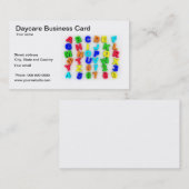 Visitekaartje voor dagverzorging (Voorkant / Achterkant)