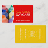 Visitekaartje voor dagverzorging (Voorkant / Achterkant)