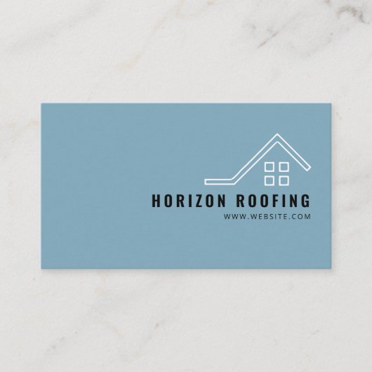 Visitekaartje voor dakbedekking (Voorkant)