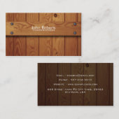 Visitekaartje voor de bouw (Voorkant / Achterkant)