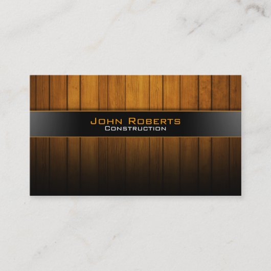 Visitekaartje voor de bouw (Voorkant)