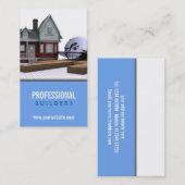 Visitekaartje voor de bouw/bouw (Voorkant / Achterkant)