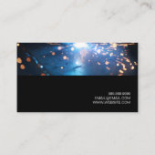 Visitekaartje voor de constructie van lassen (Achterkant)