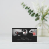 Visitekaartje voor de gezondheid van chiropractor (Staand voorkant)