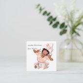 Visitekaartje voor de kantelhoek (Staand voorkant)