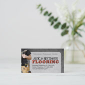 Visitekaartje VOOR DE VERSTORING (Staand voorkant)