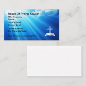 Visitekaartje voor een kerkpastoor (Voorkant / Achterkant)