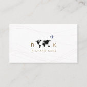 visitekaartje voor een reisbureau (Voorkant)