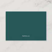 Visitekaartje voor eigen verzorging (Achterkant)