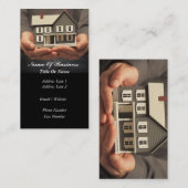 Visitekaartje voor Estate Agent (Voorkant / Achterkant)