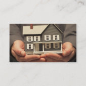 Visitekaartje voor Estate Agent (Achterkant)