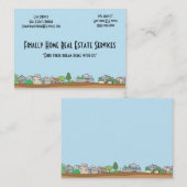 Visitekaartje voor Estate Agent (Voorkant / Achterkant)