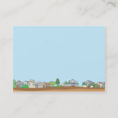 Visitekaartje voor Estate Agent (Achterkant)