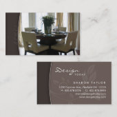 Visitekaartje voor Estate Staging Dining Room (Voorkant / Achterkant)