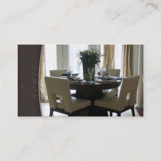 Visitekaartje voor Estate Staging Dining Room (Voorkant)