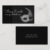 Visitekaartje voor fancy Catering Event Planner (Voorkant / Achterkant)