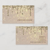 visitekaartje voor faux-druppelaar (Voorkant / Achterkant)