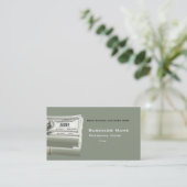 Visitekaartje voor financiële zaken (Staand voorkant)