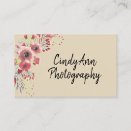 Visitekaartje voor Floral Photography