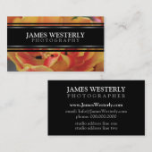 Visitekaartje voor fotografen (Voorkant / Achterkant)