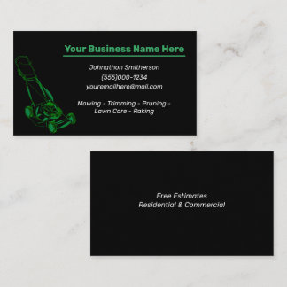 Visitekaartje voor garderenonderhoud