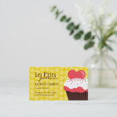 Visitekaartje voor gebak (Staand voorkant)