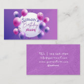 Visitekaartje voor geboorteplanning (Voorkant / Achterkant)