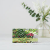 Visitekaartje voor grassen en landschapsarchitectu (Staand voorkant)