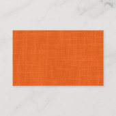 Visitekaartje voor groentenontwerp (Achterkant)