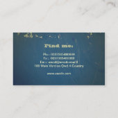 visitekaartje voor grunge design (Achterkant)