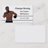 Visitekaartje voor het koken (Voorkant / Achterkant)