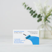 Visitekaartje voor het schilderen (Staand voorkant)