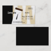 Visitekaartje voor het schilderen (Voorkant / Achterkant)